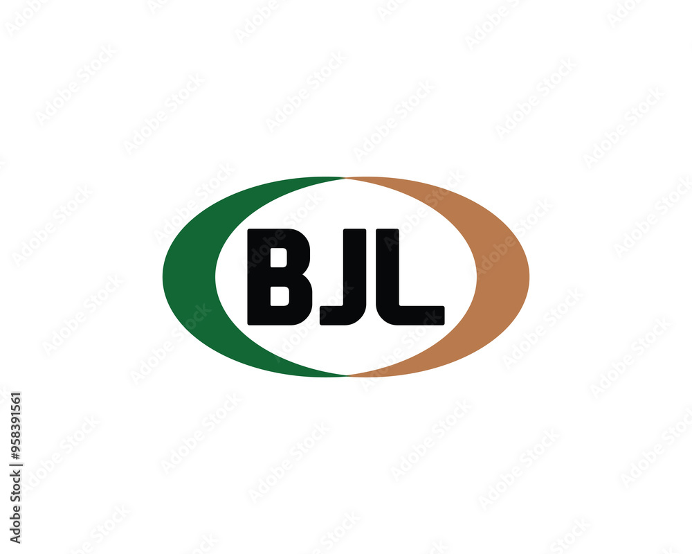 BJL logo design vector template. BJL BJL logo design vector template. BJL