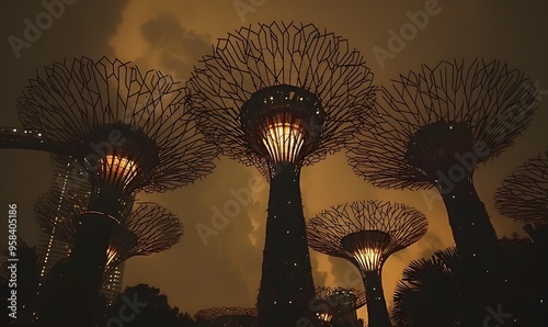 Supertrees at Gardens by the Bay.