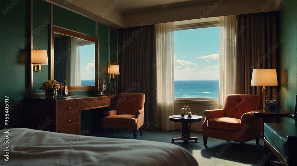 Fototapeta premium relaxing hotel room