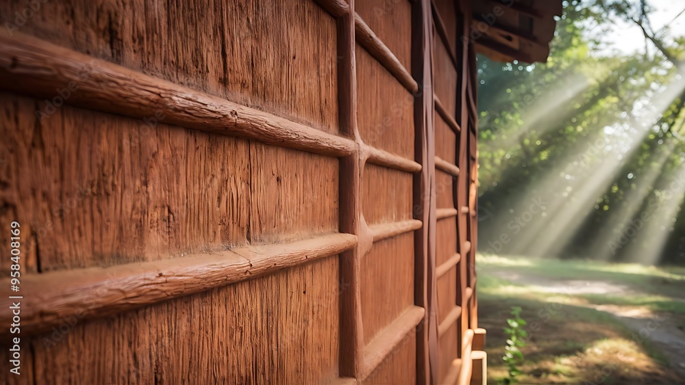 Brown wooden wall texture background Brown wooden wall texture background