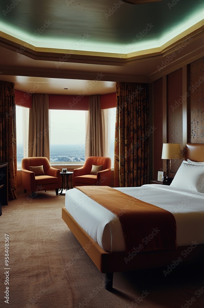 Obraz premium relaxing hotel room