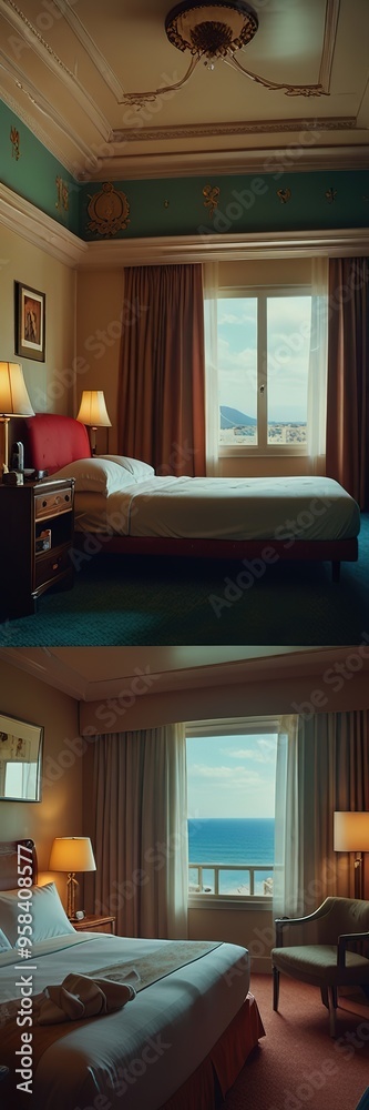 Fototapeta premium relaxing hotel room