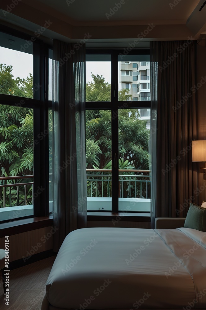 Fototapeta premium relaxing hotel room