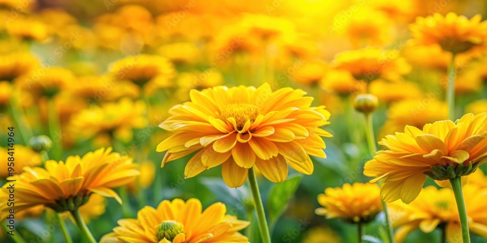 Vibrant yellow flowers blooming in a garden, yellow, flowers, blooming, garden, vibrant, nature, petals, sunny, bright, colorful Vibrant yellow flowers blooming in a garden, yellow, flowers, blooming, garden, vibrant, nature, petals, sunny, bright, colorful