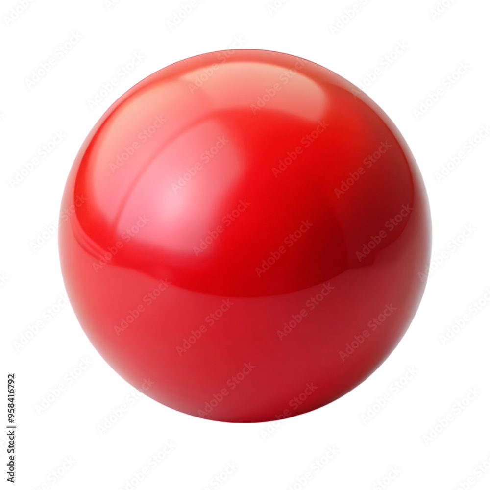 red big ball isolated on transparent background red big ball isolated on transparent background