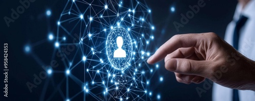 AI-driven analytics highlighting top candidates on an HR recruiter's digital dashboard