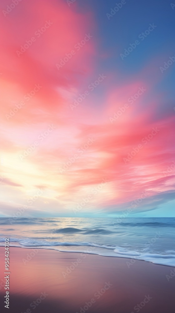 Fototapeta premium Beach sky outdoors horizon.