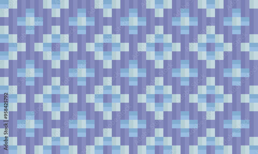 Fototapeta premium Seamless traditional woven pattern called Anyaman 