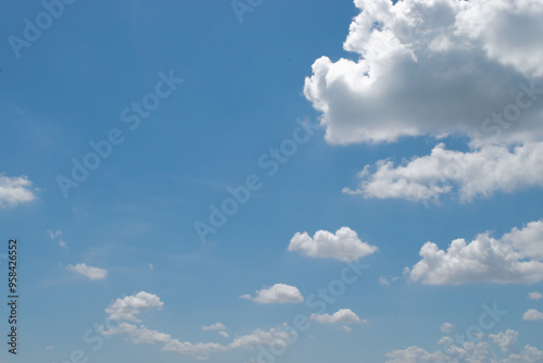 Fototapeta Naklejka Na Ścianę i Meble -  blue sky with clouds