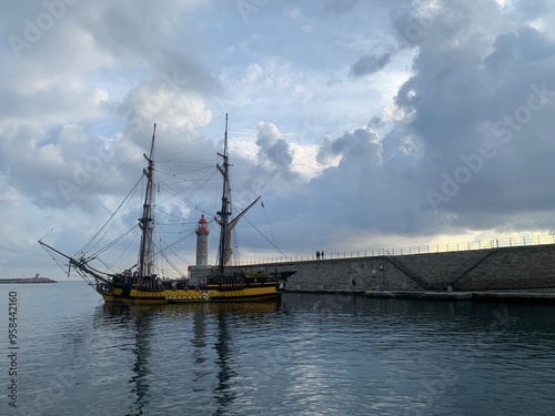 Matinée au vieux port de Bastia, Corse
