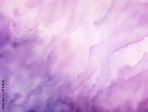 Purple watercolor background texture soft abstract illustration blank empty with copy space for product design or text copyspace mock-up template