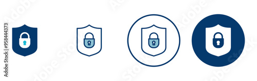 Security icon vector isolated on white background. protection icon. privacy. vpn