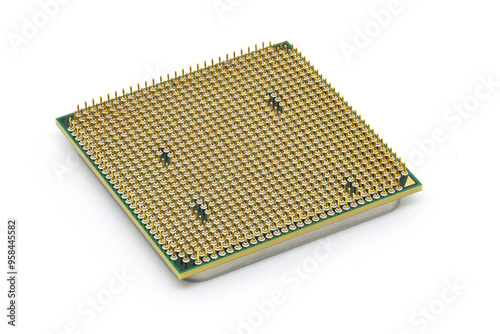 Obraz na płótnie AMD Athlon 64 X2 Microprocessor w salonie