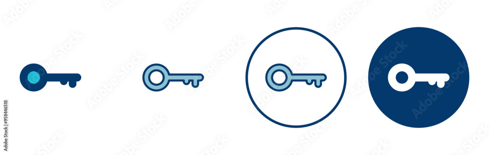 Key icon vector isolated on white background. Key vector icon. Key symbol. security Key icon vector isolated on white background. Key vector icon. Key symbol. security