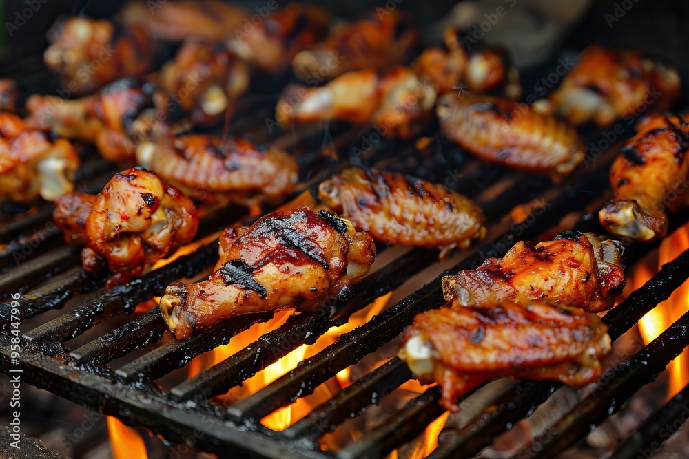 Grilled chicken wings Grilled chicken wings