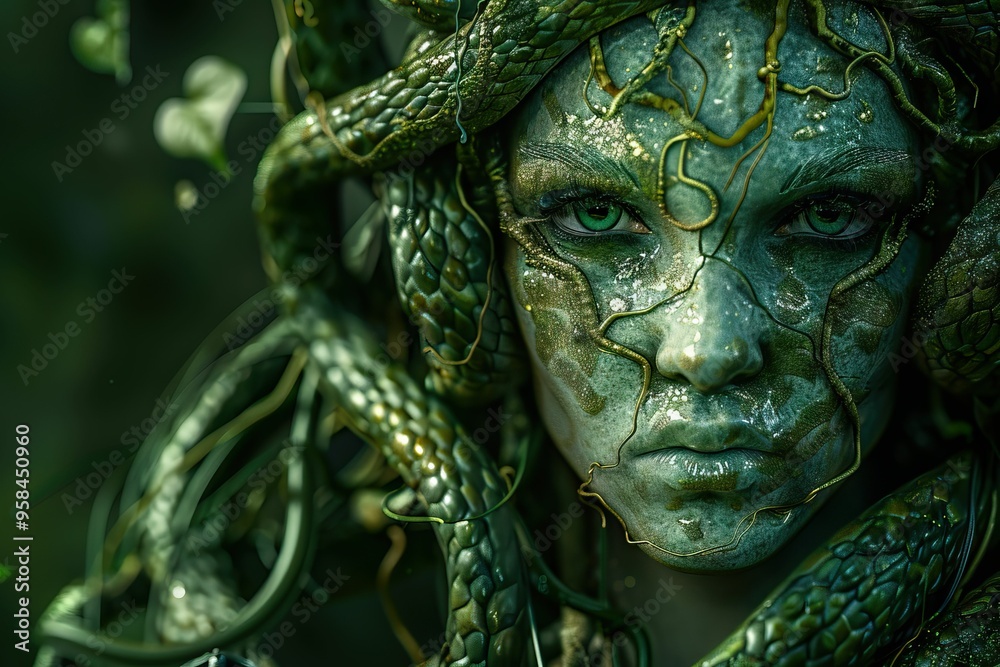 medusa isolated medusa isolated