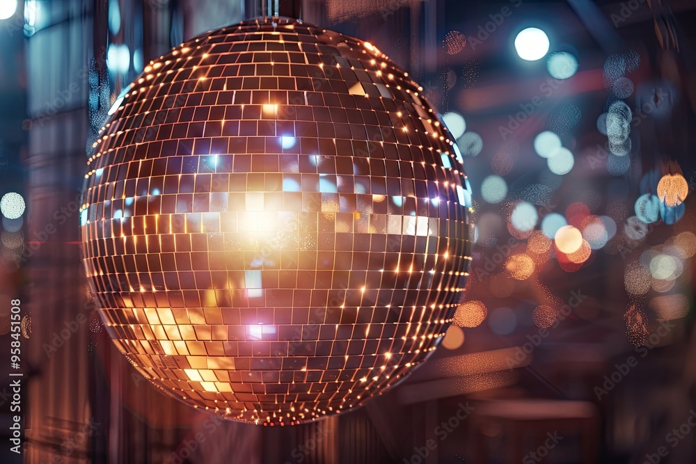 Fototapeta premium Nightclub Disco ball