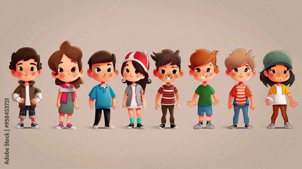 Stunning Creative Cartoon Character Images: A Colorful and Imaginative Vision. Showcasing Creativity and Charm. Stunning Creative Cartoon Character Images: A Colorful and Imaginative Vision. Showcasing Creativity and Charm.