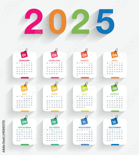 2025 Calendar, Calendar 2025, Calendar Design, 2025, wall calendar, 2025 wall calendar, wall calendar 2025, desk calendar, wall calendar template, 