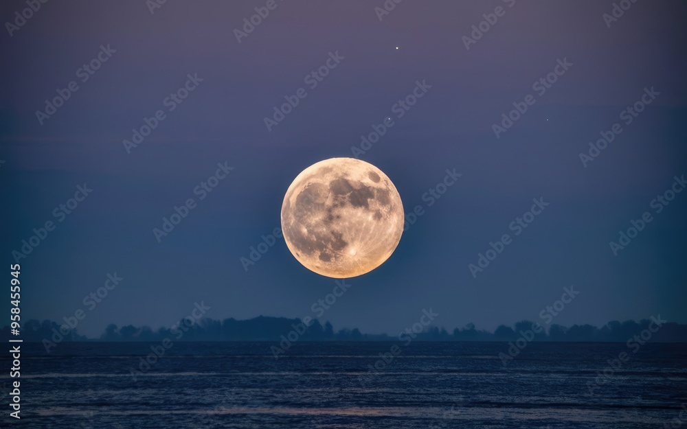 full moon in the night full moon in the night