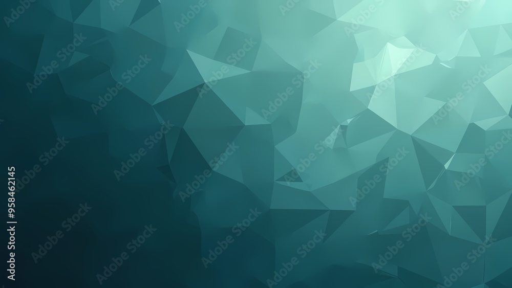 Abstract Geometric Background with Overlapping Translucent Blue and Teal Polygons Abstract Geometric Background with Overlapping Translucent Blue and Teal Polygons