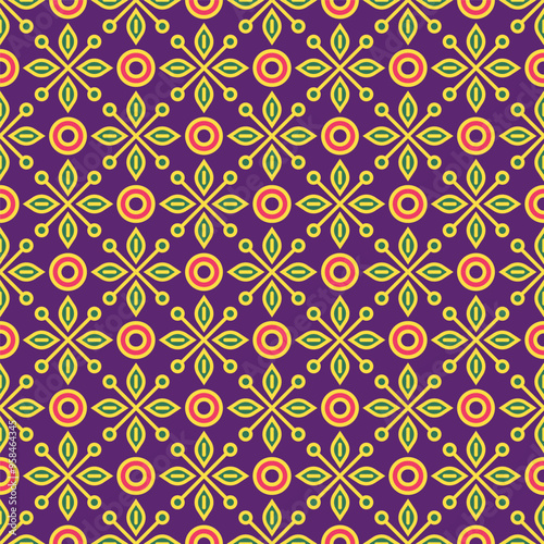 colorful seamless floral pattern design for decorating wallpaper wrapping paper fabric backdrop and etc.