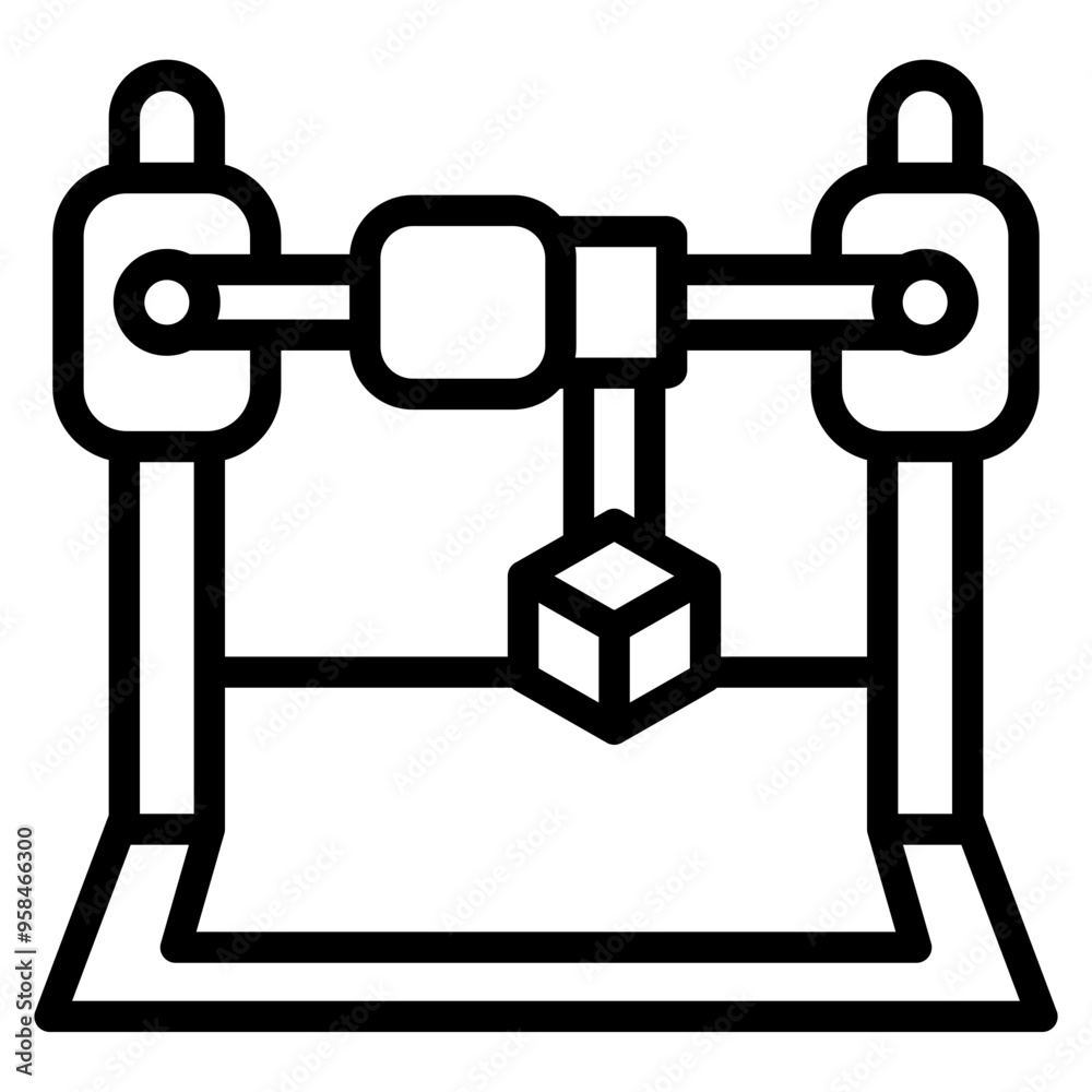3D Printing Icon 3D Printing Icon