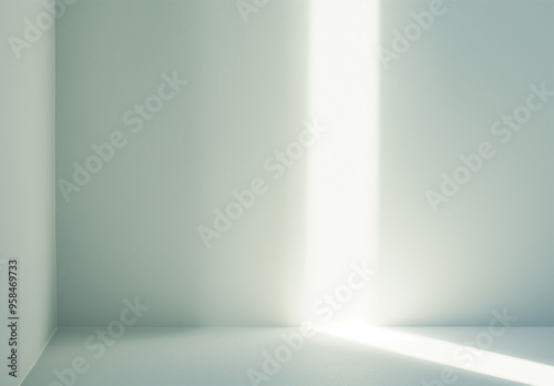 A beam of light on the minimal wall