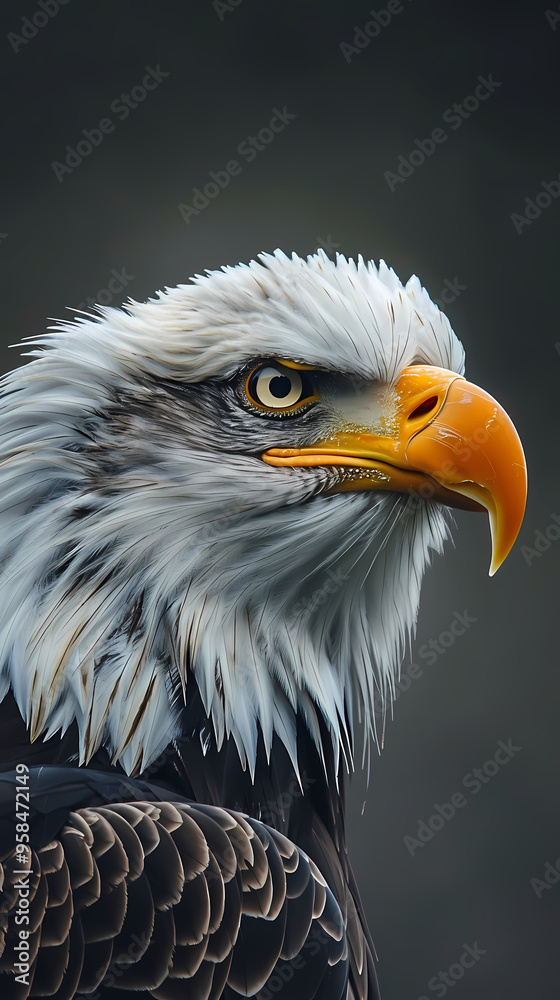 The eagle vector image The eagle vector image