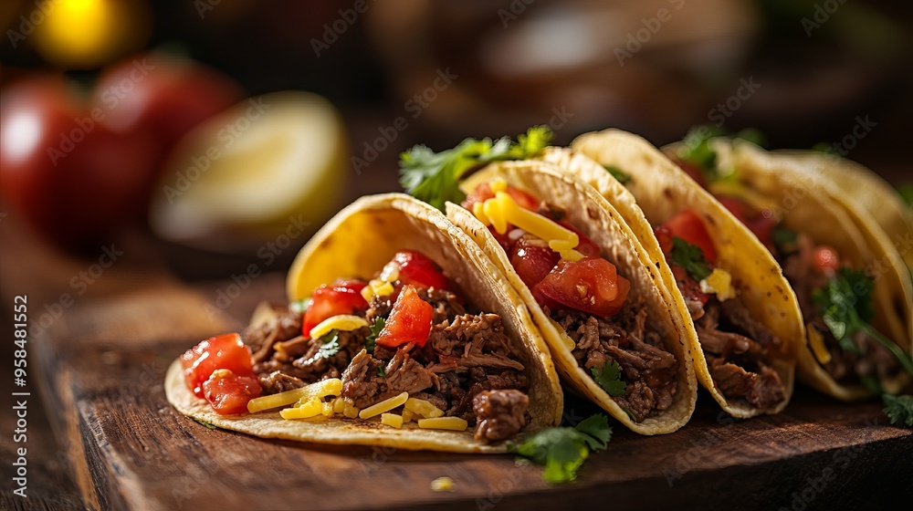 Mexican tradition style taco beef Mexican tradition style taco beef