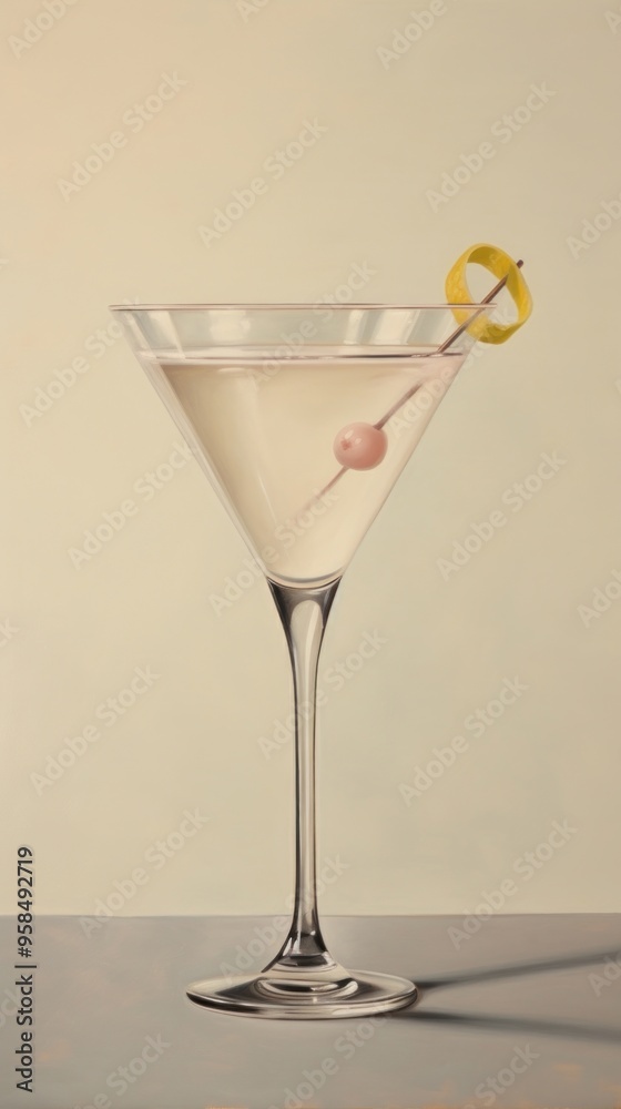 Close up on pale cocktail beverage alcohol martini. Close up on pale cocktail beverage alcohol martini.