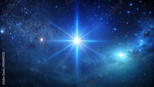 Wallpaper Mural Brilliant blue-white star Sirius dominates the night sky, its proximity to Earth making it the brightest celestial Torontodigital.ca