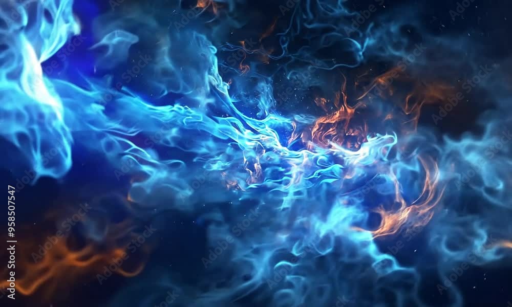 Abstract Fire and Ice Abstract Fire and Ice