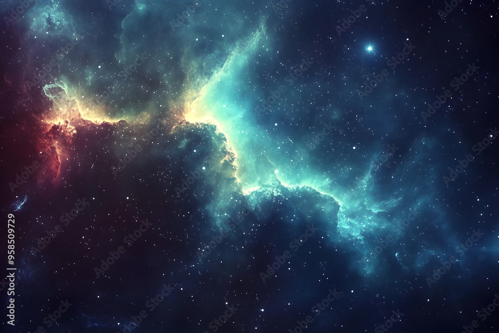 Galactic Background with Cinematic Lighting and Amazing Colors Galactic Background with Cinematic Lighting and Amazing Colors