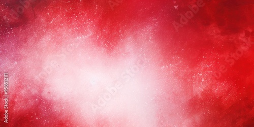 Red white spray texture color gradient shine bright light and glow rough abstract retro vibe background template grainy noise grungy empty space with copy space texture 