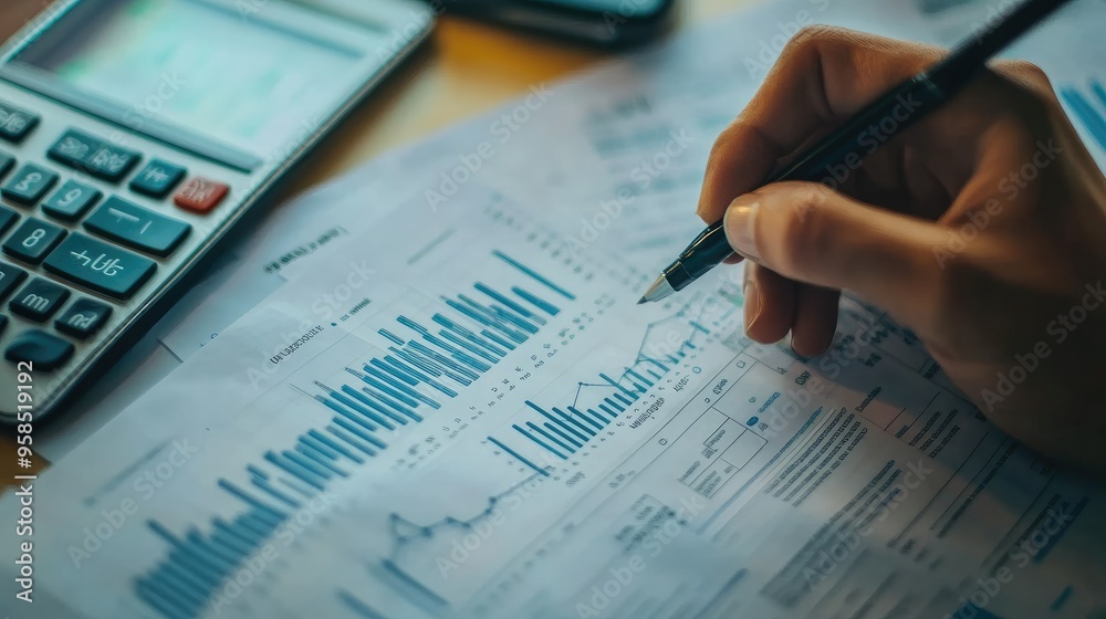 A person reviewing an asset management report with debt-free strategies, symbolizing the journey to financial freedom. A person reviewing an asset management report with debt-free strategies, symbolizing the journey to financial freedom.
