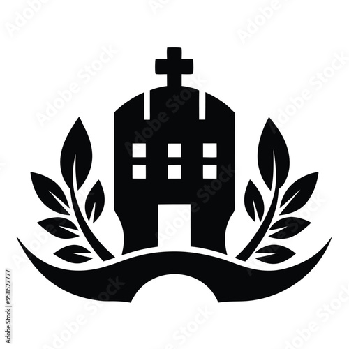 A logo psychiatric mental and medical logo vector 