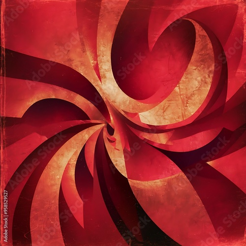 Wallpaper Mural Abstract red background, vintage texture Torontodigital.ca