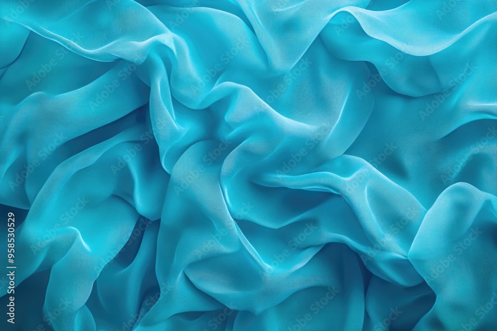 Fototapeta premium turquoise blue background color gradation paper size.