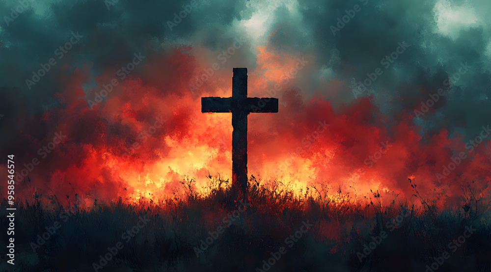 “Watercolor Illustration of the Cross on Cal Kedron Hill, Depicting a Sacred Scene with Subtle Colors and a Serene Atmosphere”
“Watercolor Illustration of the Cross on Cal Kedron Hill, Depicting a Sacred Scene with Subtle Colors and a Serene Atmosphere”
