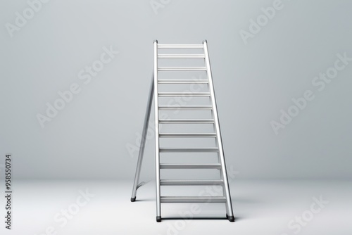 Steel step-ladder architecture staircase furniture.