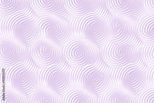 Repeated modern Lavender soft pastel color vector art circle pattern