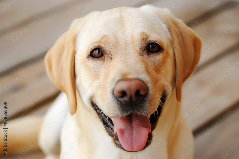 Happy dog. Veterinary clinic banner