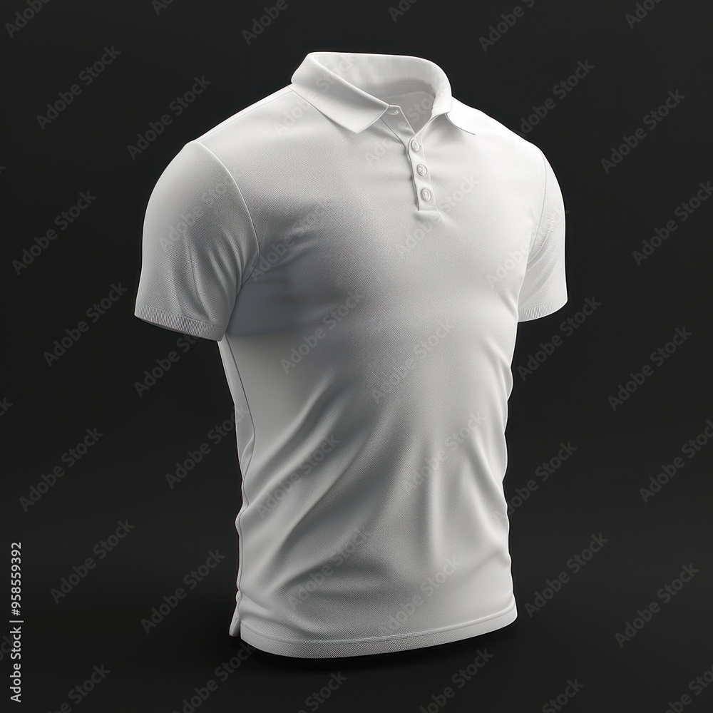 White polo shirt mockup apparel undershirt clothing. White polo shirt mockup apparel undershirt clothing.