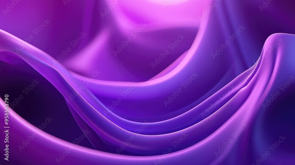 Abstract Background with Serene Smooth Lines Abstract Background with Serene Smooth Lines