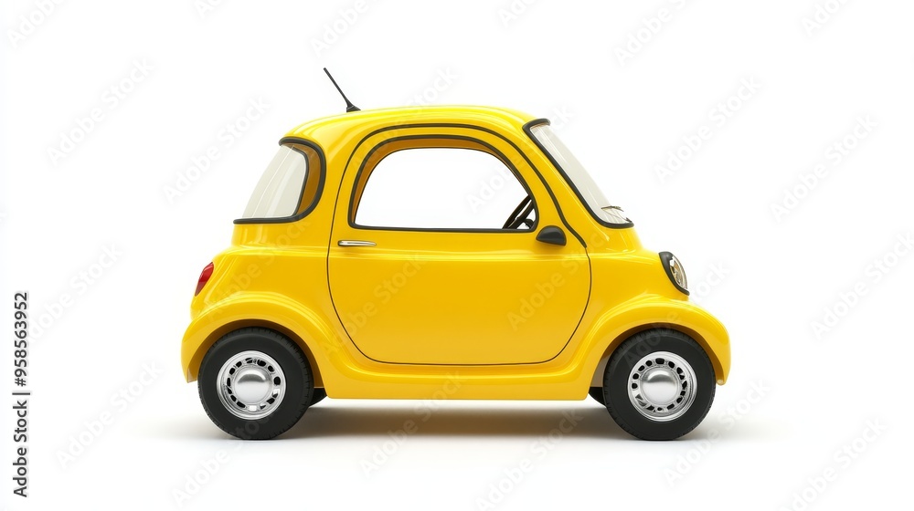 An icon of a modern taxi, designed with sleek lines and a bright yellow color. It is rendered in a simple iconic style with a glossy finish. An icon of a modern taxi, designed with sleek lines and a bright yellow color. It is rendered in a simple iconic style with a glossy finish.