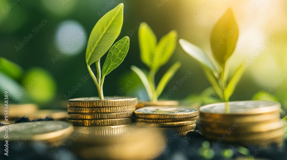 Close-up of a socially responsible investment portfolio, highlighting investments in renewable energy and ethical companies. Close-up of a socially responsible investment portfolio, highlighting investments in renewable energy and ethical companies.