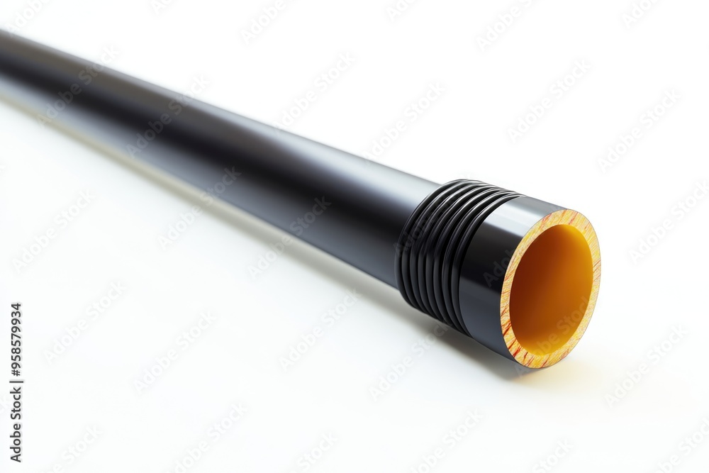 electric cable on a white background electric cable on a white background