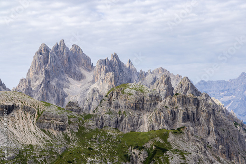 View from hiking near Tre Cime di Lavaredo - Italy