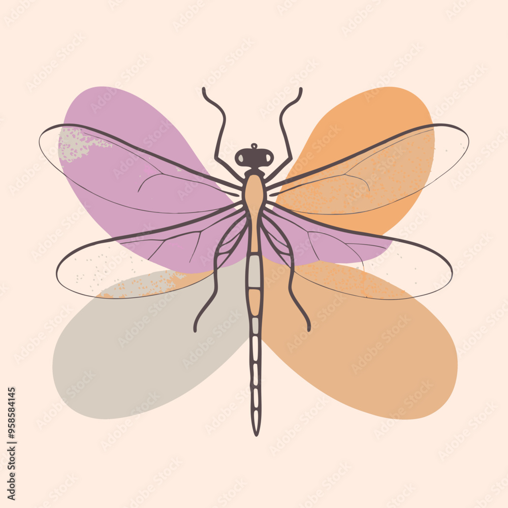 dragonfly cartoon vector illustration dragonfly cartoon vector illustration